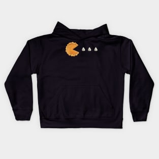 Pumpkin Pie Pacman Kids Hoodie